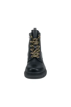 Anfibi neri caldi con zip e suola carrarmato D35ANC355000-BAGATT Discount