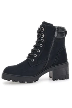Anfibi neri con tacco medio 7-ALTEMBERG Clearance