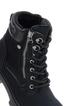 Anfibi neri con tacco medio 7-ALTEMBERG Clearance
