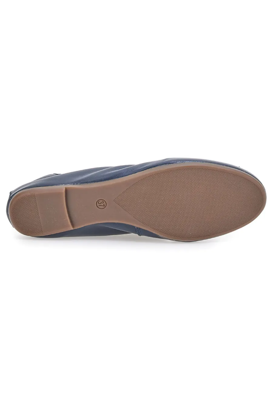 Ballerina blu in vera pelle 818005-PITTARELLO LOOK Discount