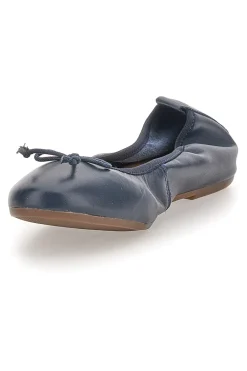 Ballerina blu in vera pelle 818005-PITTARELLO LOOK Discount