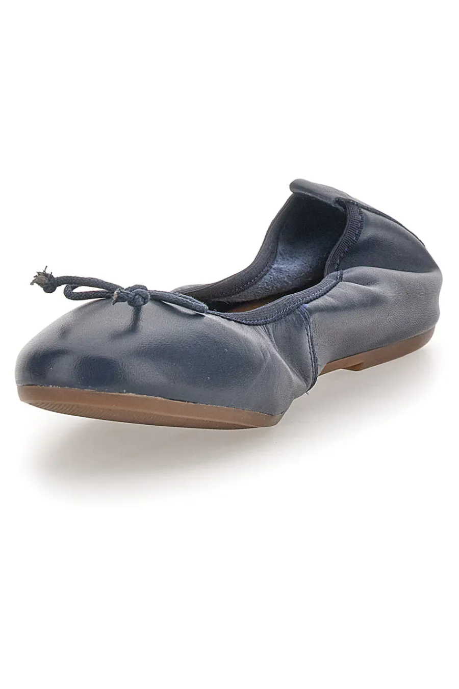 Ballerina blu in vera pelle 818005-PITTARELLO LOOK Discount