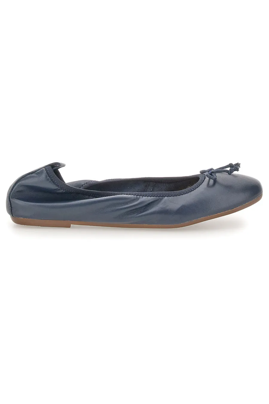 Ballerina blu in vera pelle 818005-PITTARELLO LOOK Discount