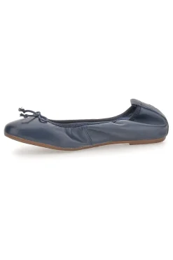 Ballerina blu in vera pelle 818005-PITTARELLO LOOK Discount