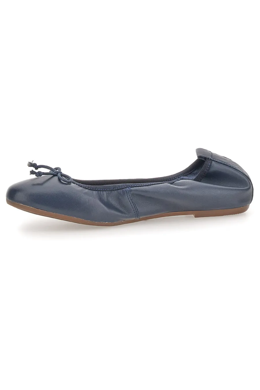 Ballerina blu in vera pelle 818005-PITTARELLO LOOK Discount