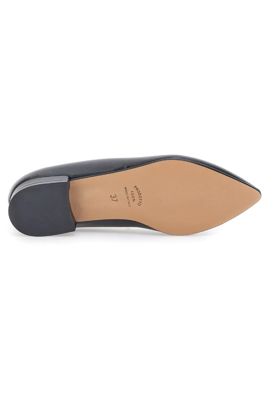 Ballerina nera a punta 3890-PITTARELLO GLAM Hot