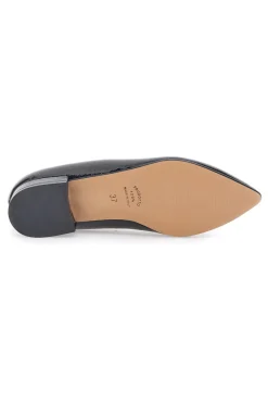 Ballerina nera vernice a punta 3890-PITTARELLO GLAM Best