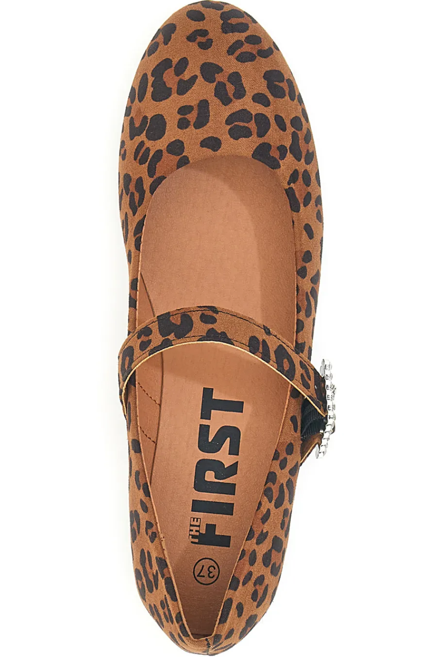 Ballerine animalier con cinturino gioiello IDEA2285-THE FIRST Discount