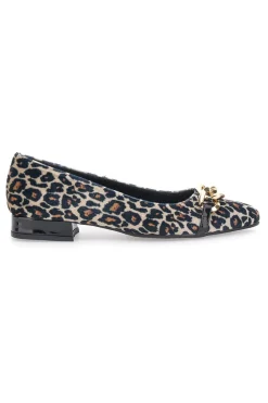 Ballerine a Punta 3502 Nero Leopardato-PITTARELLO GLAM Discount