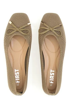 Ballerine in tessuto con soletta morbida PRE3-THE FIRST New