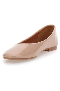 Ballerine beige vernice IDEA13 da Donna-THE FIRST New