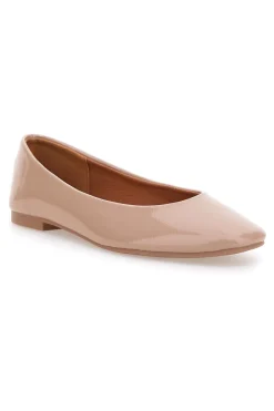 Ballerine beige vernice IDEA13 da Donna-THE FIRST New