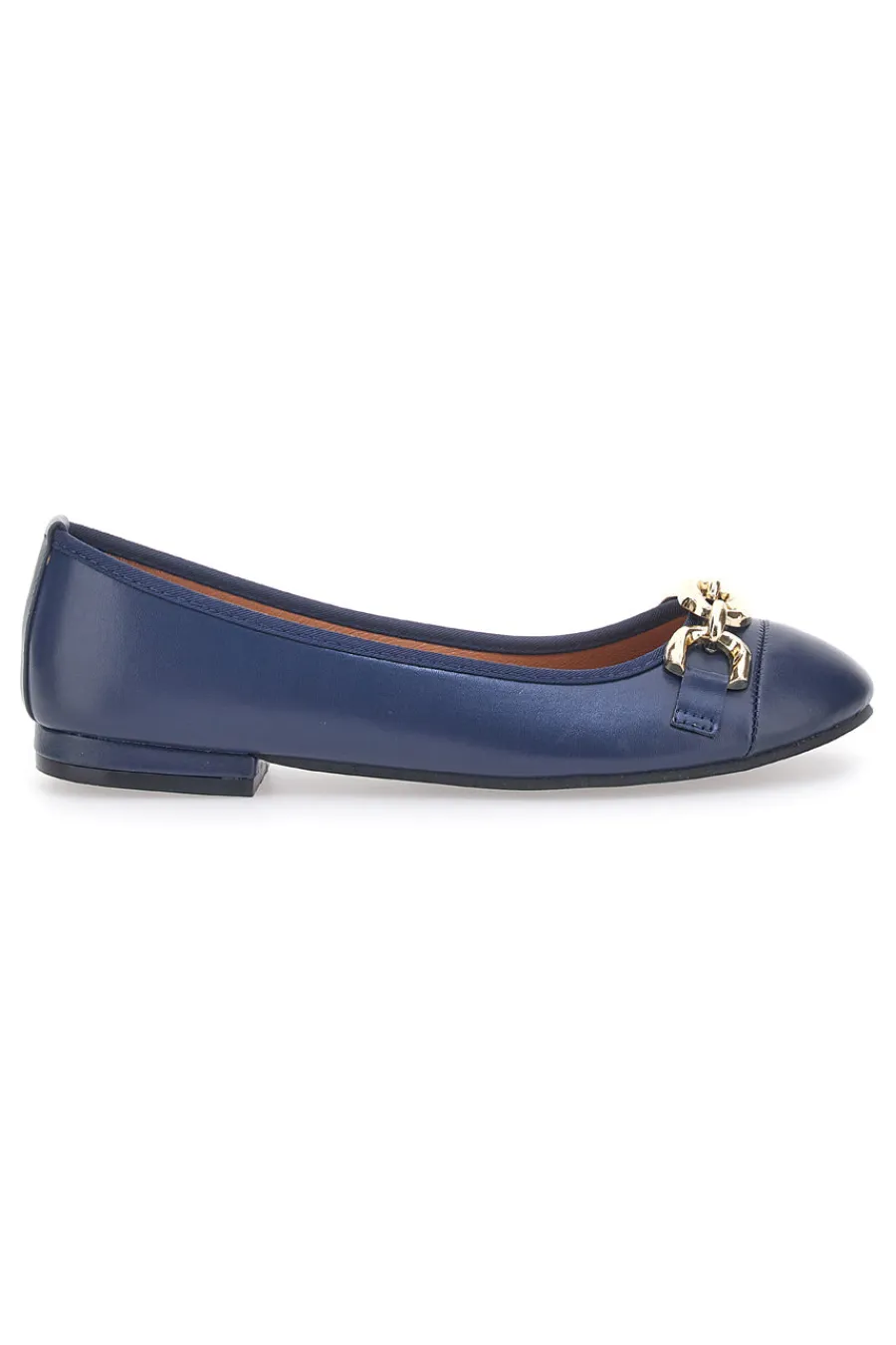 Ballerine Blu Con Catenina Dorata 170-THE FIRST Clearance