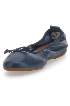 Ballerine Blu In Vera Pelle 818005-PITTARELLO LOOK Discount