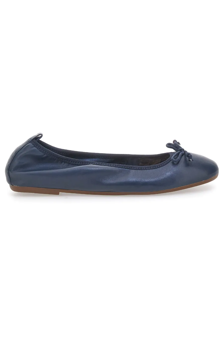 Ballerine Blu In Vera Pelle 818005-PITTARELLO LOOK Discount