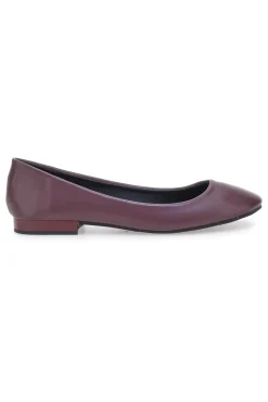 Ballerine bordeaux basic in materie sintetiche IDE173-THE FIRST Clearance