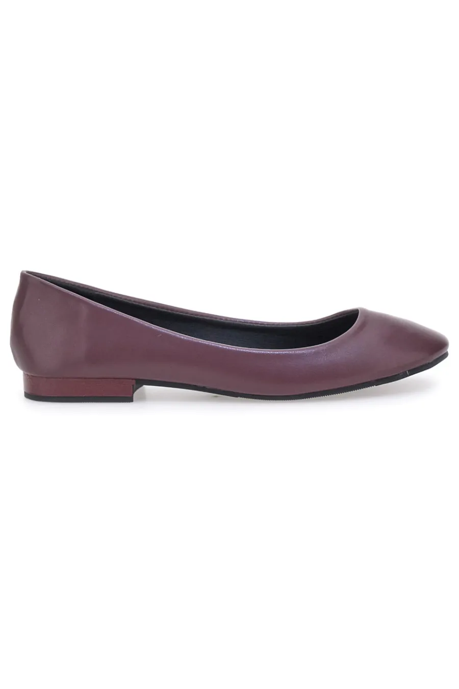 Ballerine bordeaux basic in materie sintetiche IDE173-THE FIRST Clearance