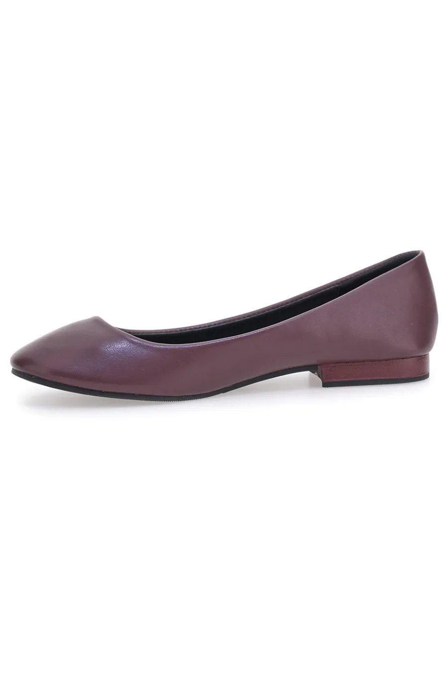 Ballerine bordeaux basic in materie sintetiche IDE173-THE FIRST Clearance