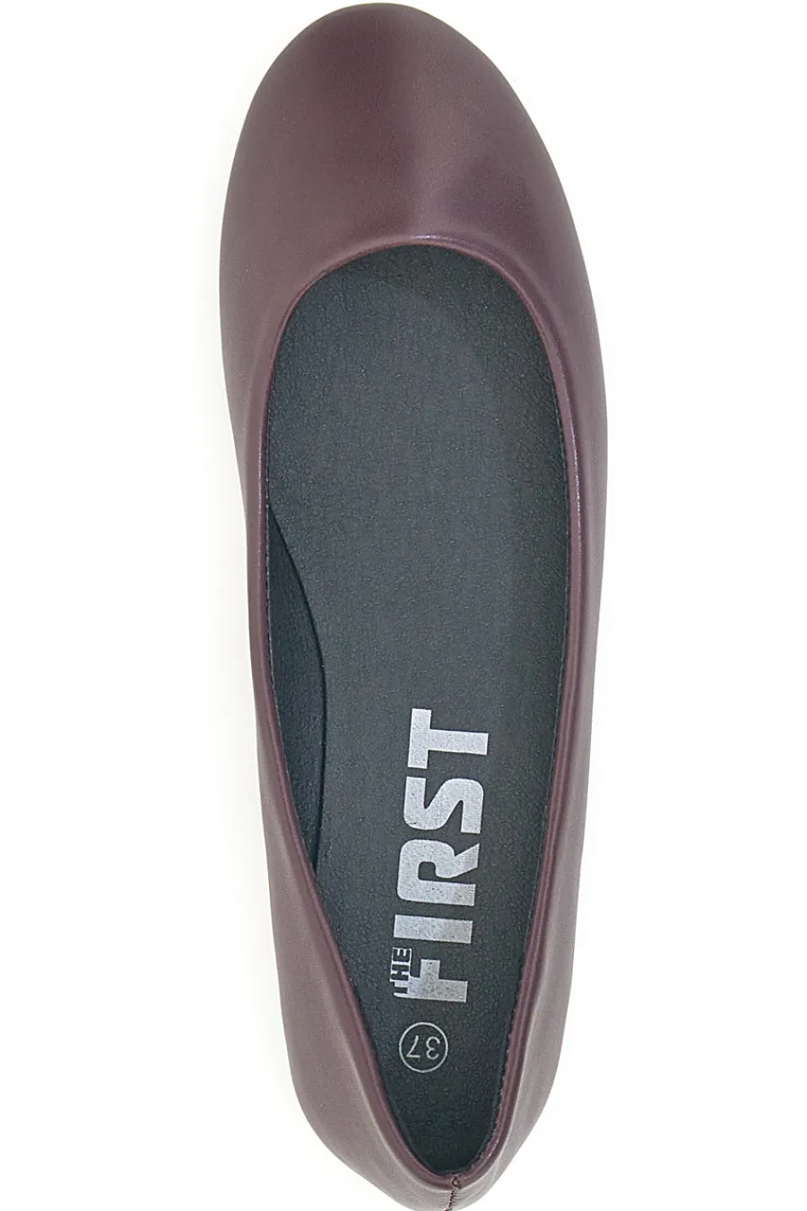 Ballerine bordeaux basic in materie sintetiche IDE173-THE FIRST Clearance