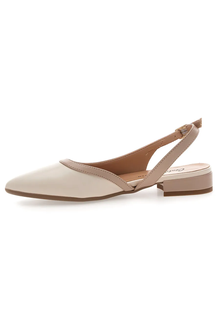 Ballerine Burro e Nude Con Cinturino Slingback 6011-PITTARELLO COUTURE Hot