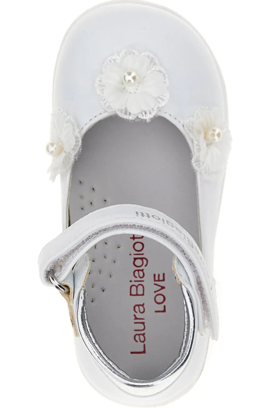 Ballerine Laura Biagiotti 8424 Bianche