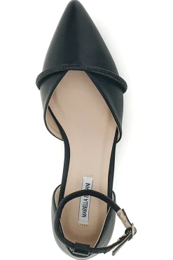 Ballerine nere a punta con cinturino Burani 51098C840-MARIELLA BURANI Clearance