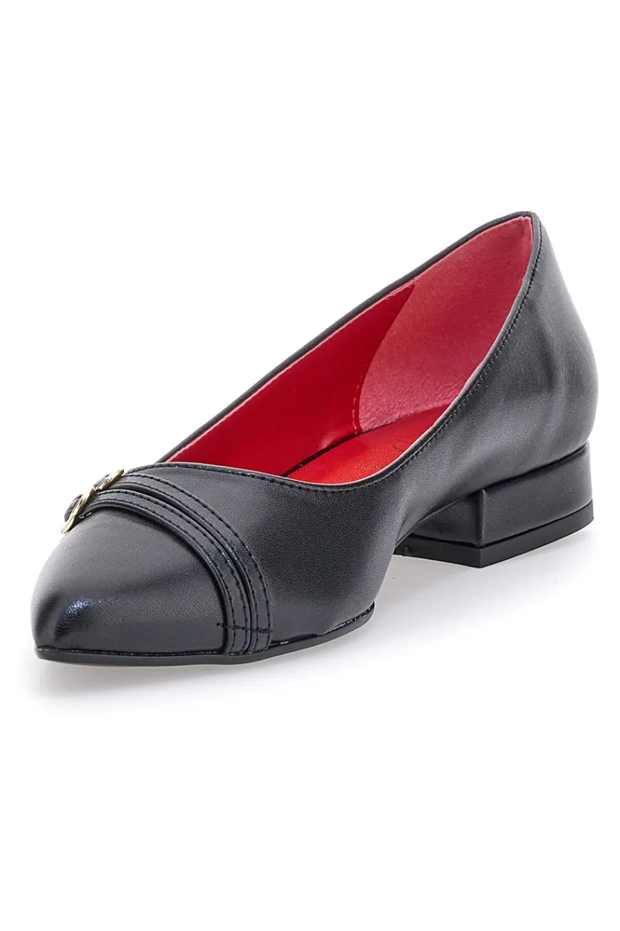 Ballerine Nere A Punta Con Cinturini 3668-PITTARELLO GLAM Clearance