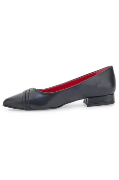 Ballerine Nere A Punta Con Cinturini 3668-PITTARELLO GLAM Clearance
