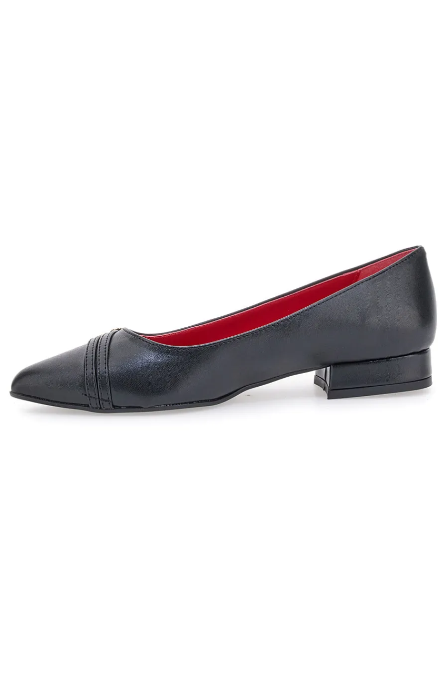 Ballerine Nere A Punta Con Cinturini 3668-PITTARELLO GLAM Clearance