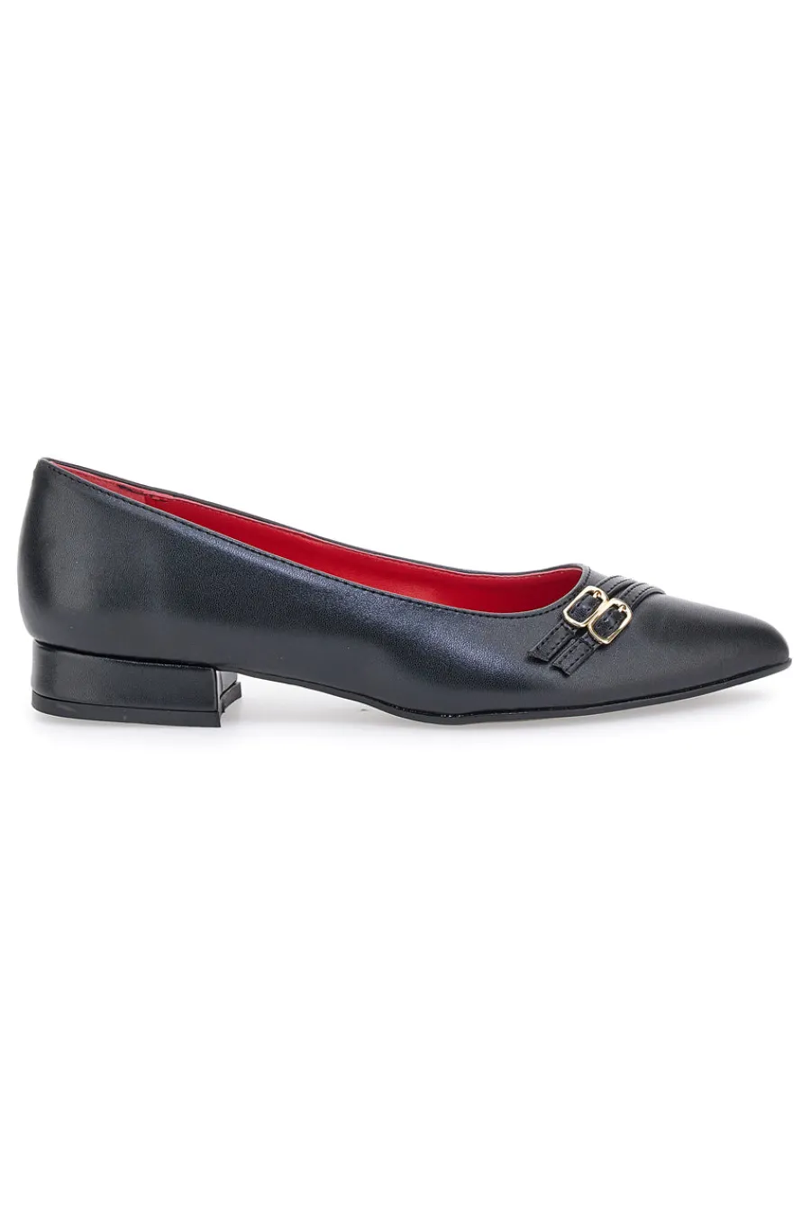 Ballerine Nere A Punta Con Cinturini 3668-PITTARELLO GLAM Clearance