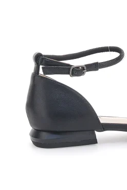 Ballerine Nere a Punta con Strass Neri 51098-MARIELLA BURANI