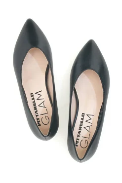 Ballerine Nere a Punta 2890-PITTARELLO GLAM Discount
