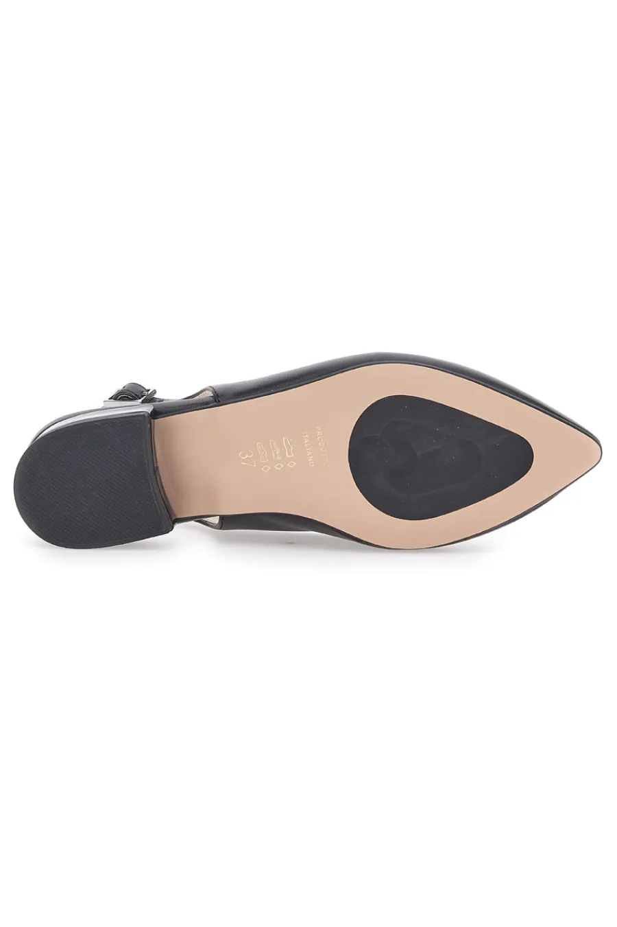 Ballerine Nere a Punta 3883-PITTARELLO GLAM Best