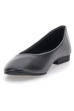 Ballerine nere basic in materie sintetiche IDEA06-THE FIRST Discount