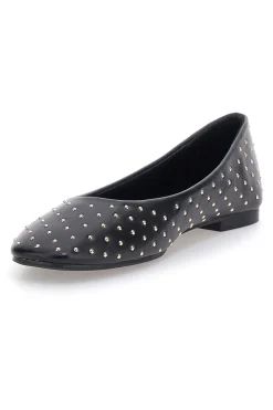 Ballerine nere con borchie IDEA13 da Donna-THE FIRST Best