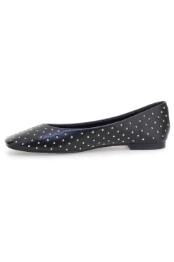 Ballerine nere con borchie IDEA13 da Donna-THE FIRST Best
