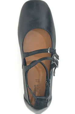 Ballerine Nere con Cinturini in Pelle A2120101-PITTARELLO GLAM Sale
