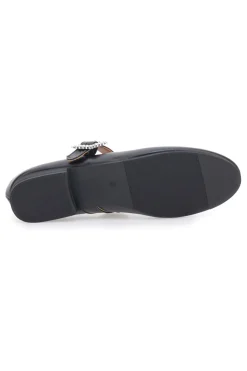 Ballerine nere con cinturino gioiello IDEA2285-THE FIRST Best