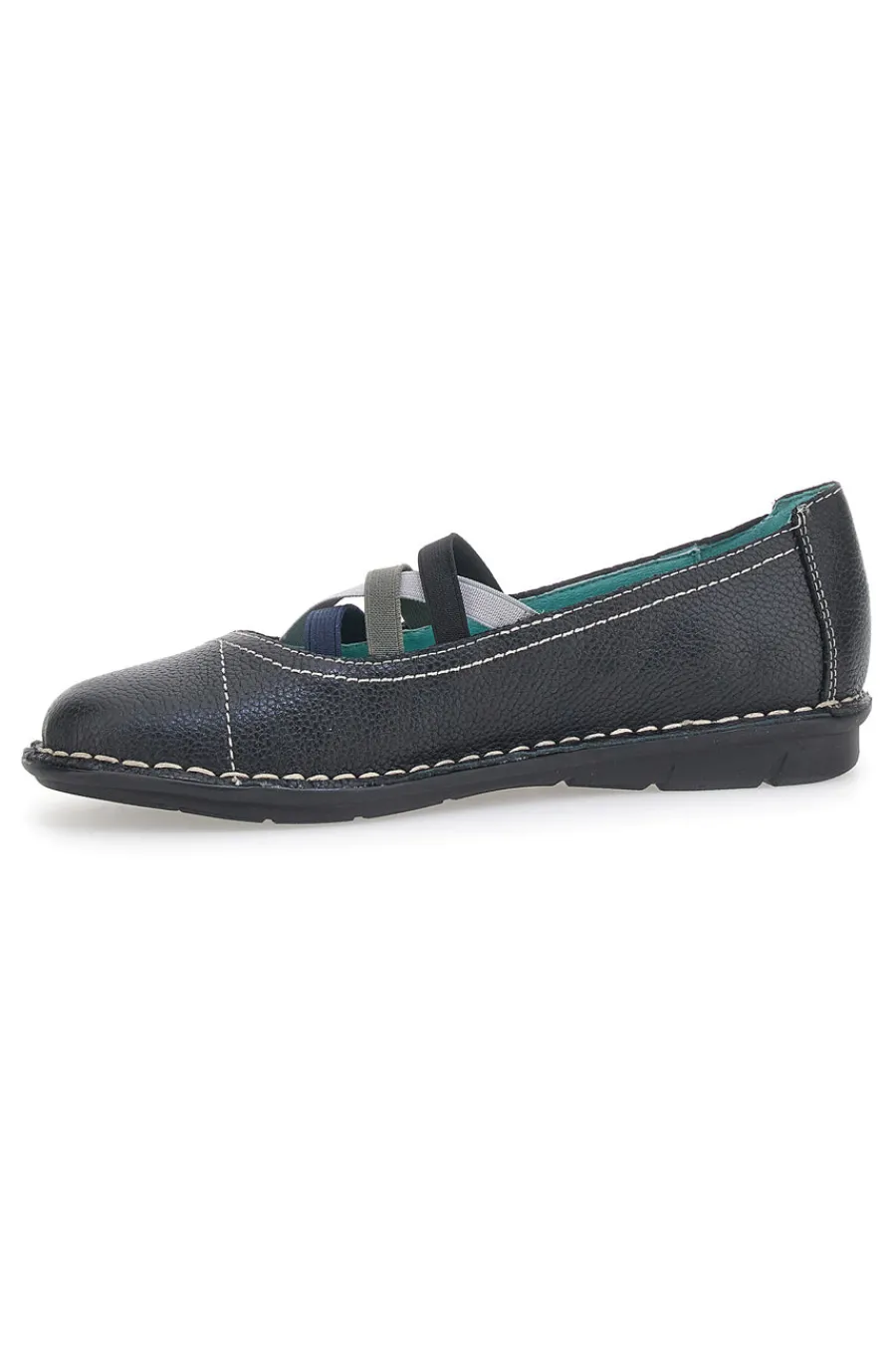 Ballerine Nere Con Elastici 19496FRUIT-PRIMA RIGA Outlet