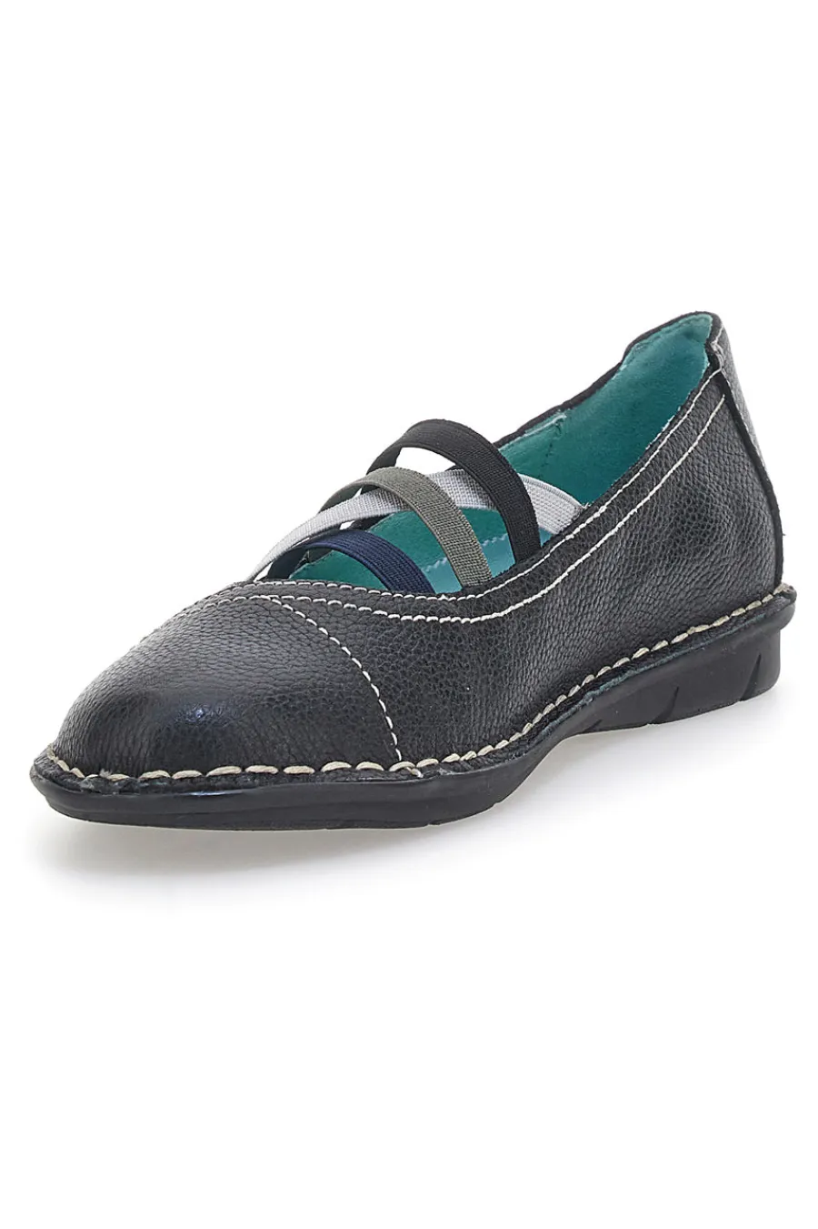 Ballerine Nere Con Elastici 19496FRUIT-PRIMA RIGA Outlet