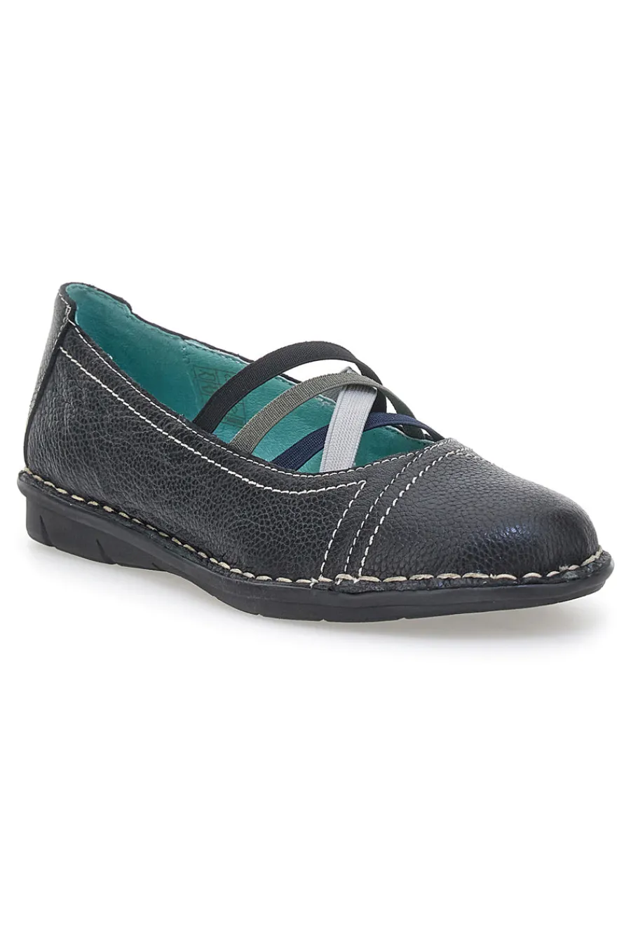 Ballerine Nere Con Elastici 19496FRUIT-PRIMA RIGA Outlet