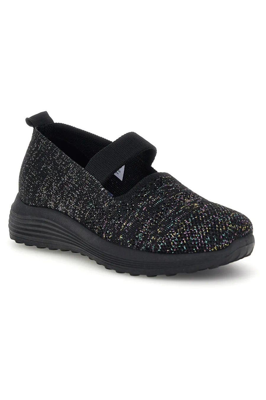 Ballerine nere con fascia elastica CA1214-CANGURO New