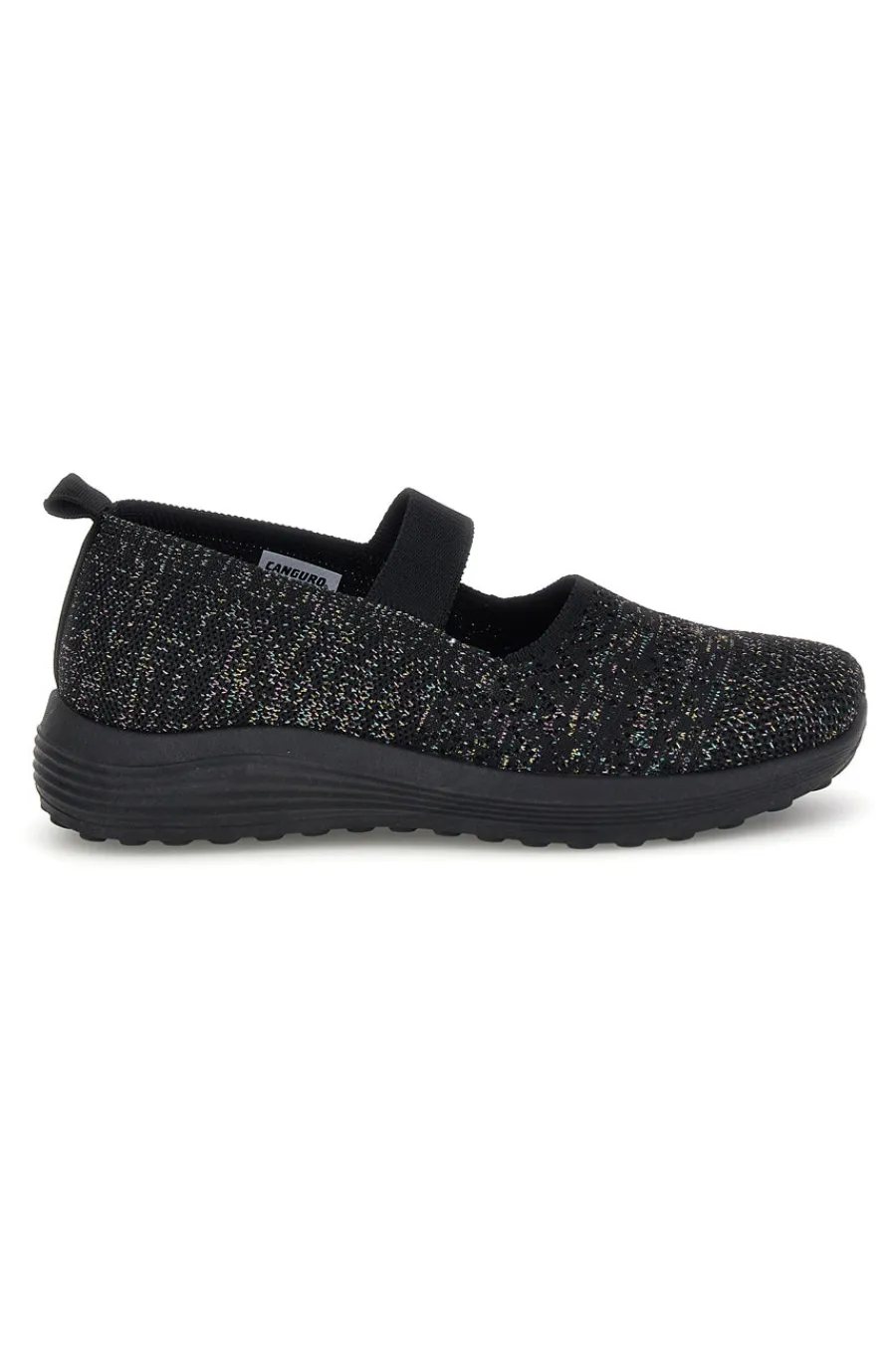 Ballerine nere con fascia elastica CA1214-CANGURO New