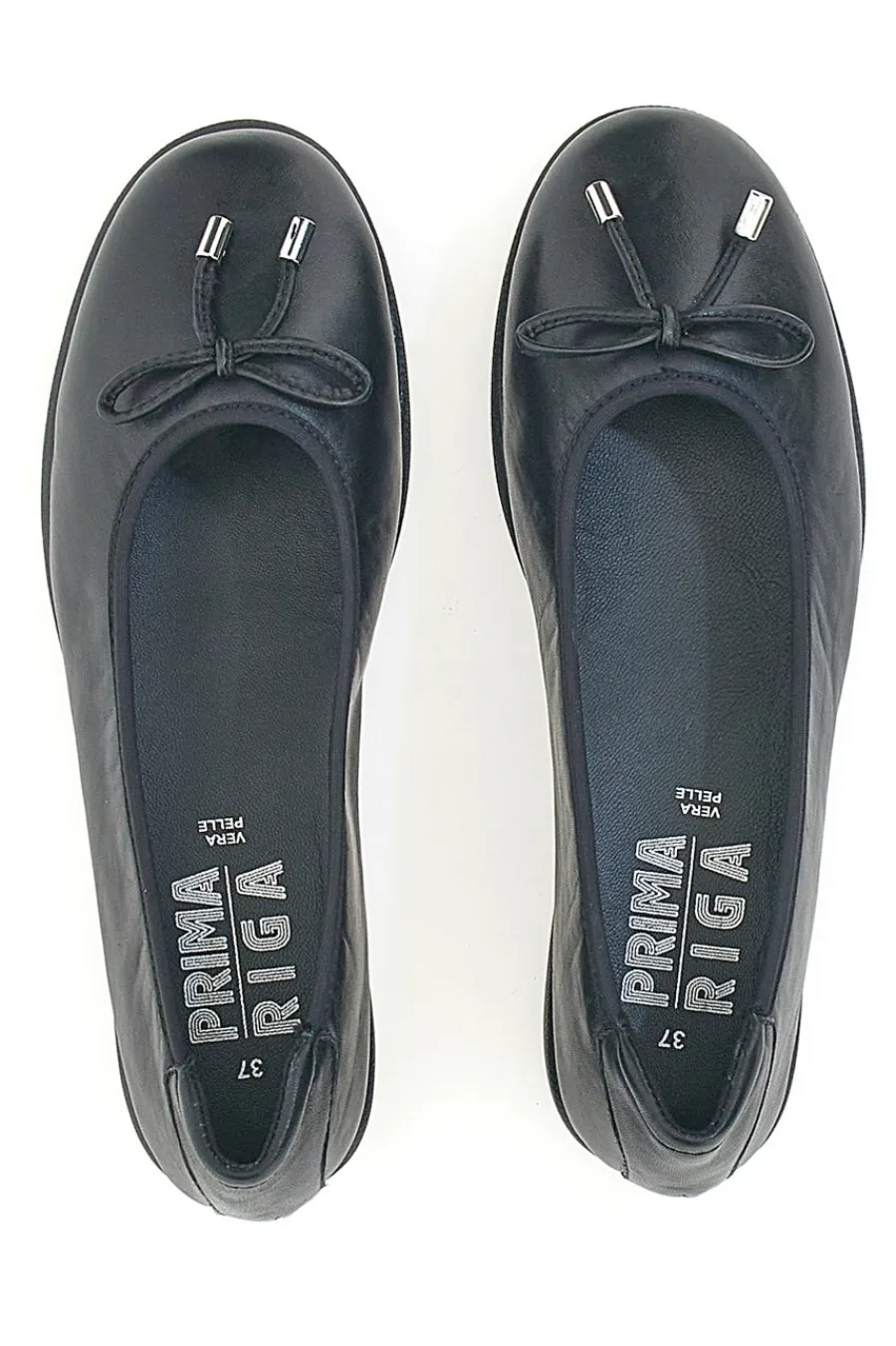 Ballerine Nere Con Fiocco 15856APRIL-PRIMA RIGA Outlet