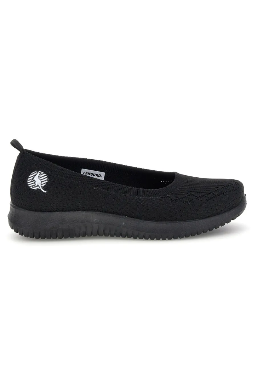 Ballerine nere con tomaia traforata CA1215-CANGURO Outlet
