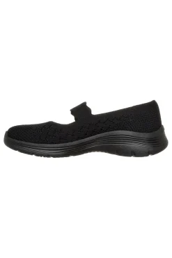 Ballerine nere in maglia BEDFORD CHEERFUL GLOW-SKECHERS