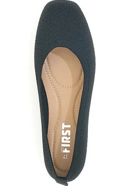 Ballerine nere in tessuto con soletta morbida PRE2-THE FIRST Outlet