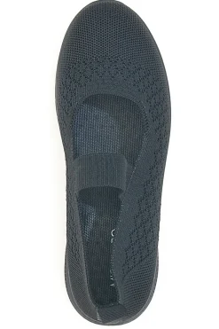 Ballerine nere in tessuto intrecciato Tf2508056-MIO TEMPO Hot