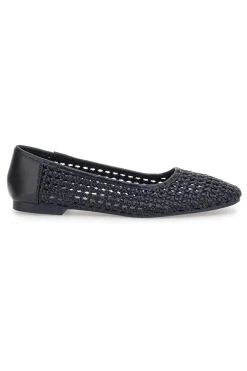 Ballerine nere intrecciate IDE11-THE FIRST