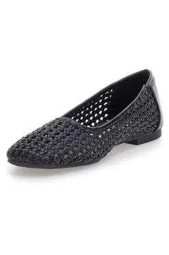 Ballerine nere intrecciate IDE11-THE FIRST